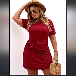 T shirt wrap dress.  New